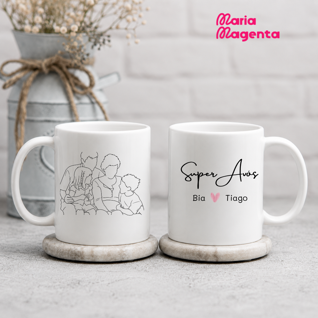 CANECA PERSONALIZADA | AVÓS