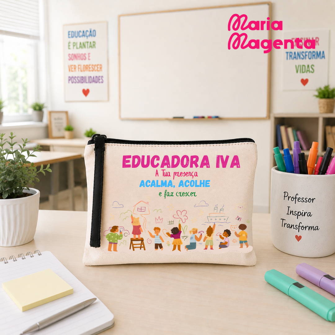 NECESSAIRE PERSONALIZADA | PROFESSORES\ EDUCADORES\AUXILIARES