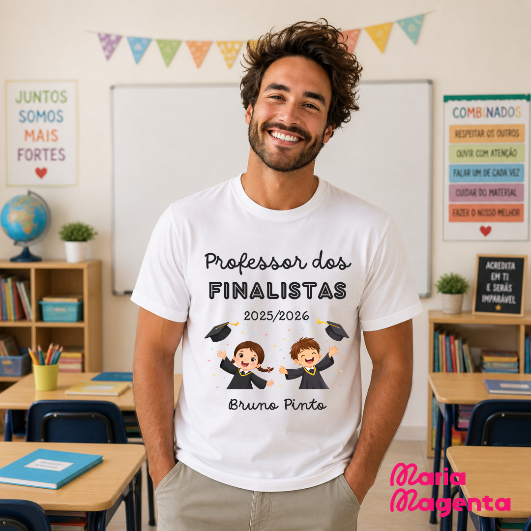 T-SHIRT PERSONALIZADA | FINALISTAS