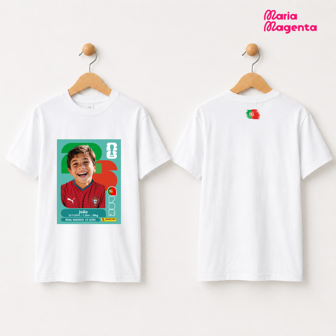 T-SHIRT PERSONALIZADA | MUNDIAL 2026