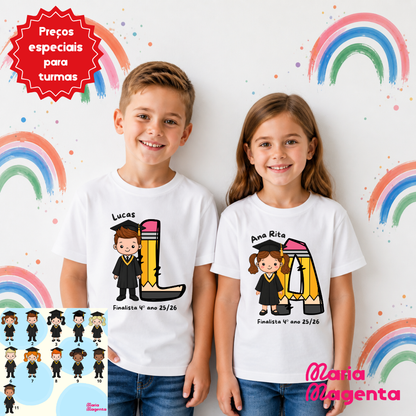 T-SHIRT PERSONALIZADA | FINALISTAS