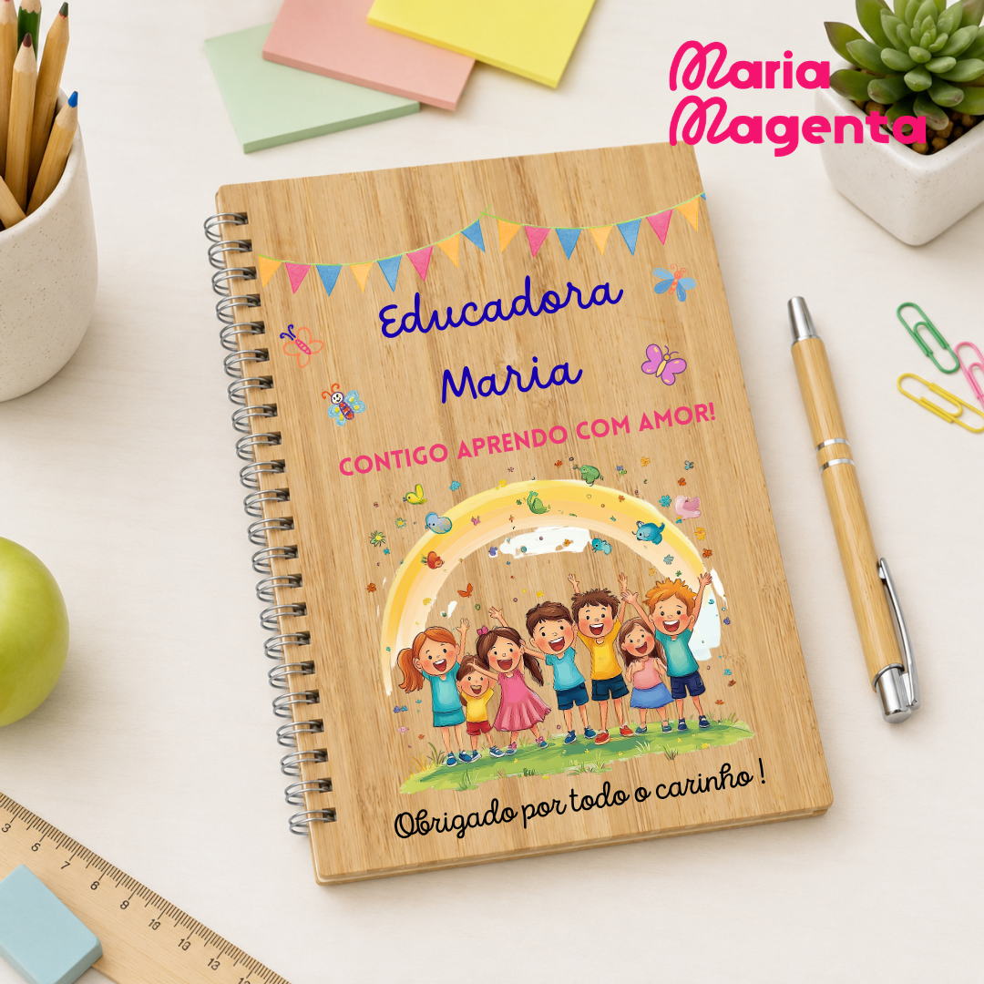 CADERNO PERSONALIZADO | PROFESSORES\ EDUCADORES\AUXILIARES