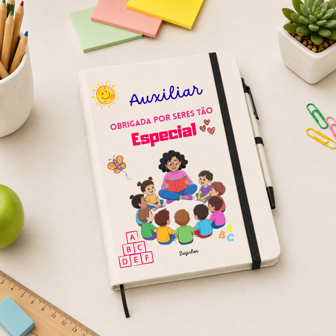 CADERNO PERSONALIZADO | PROFESSORES\ EDUCADORES\AUXILIARES