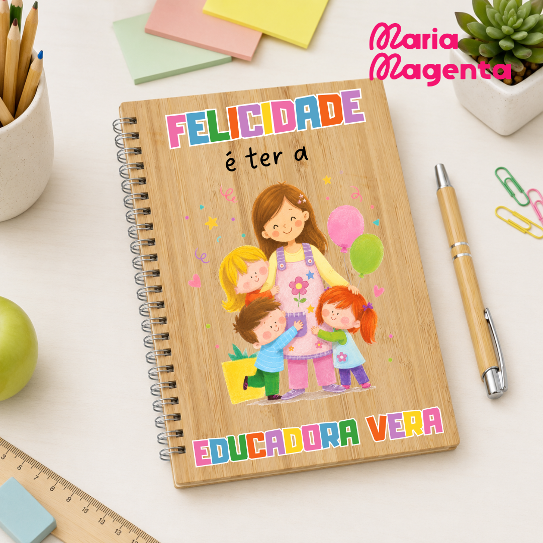 CADERNO PERSONALIZADO | PROFESSORES\ EDUCADORES\AUXILIARES