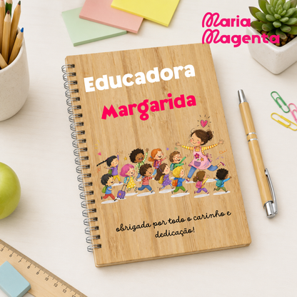 CADERNO PERSONALIZADO | PROFESSORES\ EDUCADORES\AUXILIARES