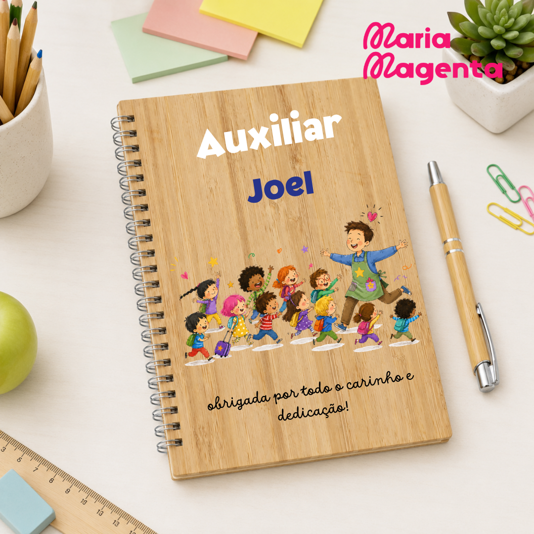 CADERNO PERSONALIZADO | PROFESSORES\ EDUCADORES\AUXILIARES