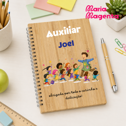 CADERNO PERSONALIZADO | PROFESSORES\ EDUCADORES\AUXILIARES