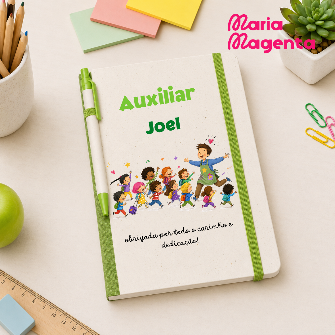 CADERNO PERSONALIZADO | PROFESSORES\ EDUCADORES\AUXILIARES