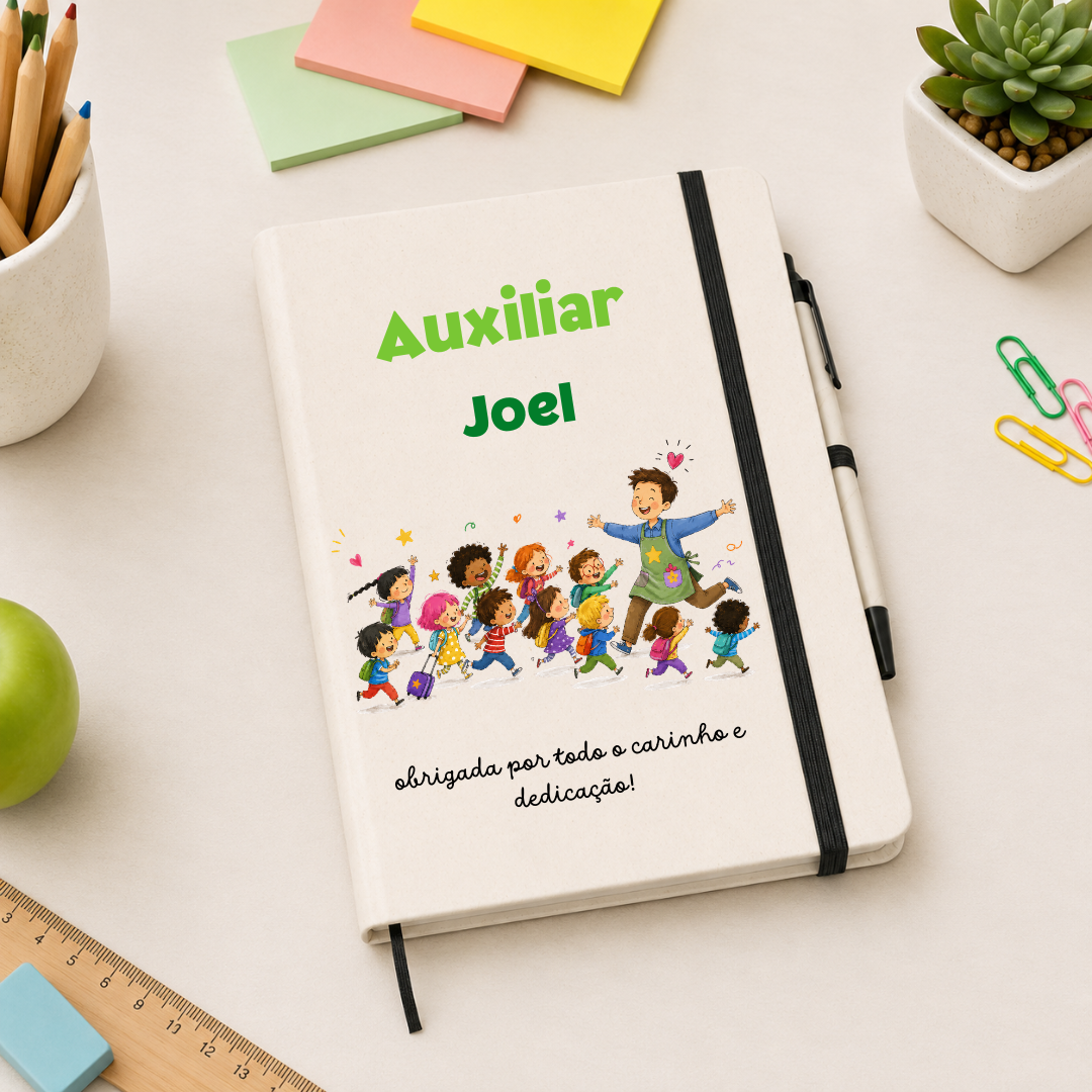 CADERNO PERSONALIZADO | PROFESSORES\ EDUCADORES\AUXILIARES