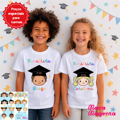 T-SHIRT PERSONALIZADA | FINALISTAS