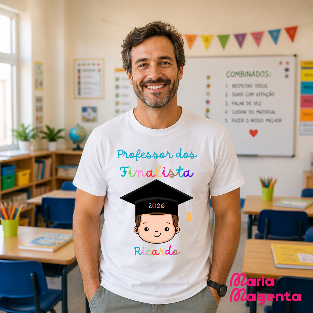 T-SHIRT PERSONALIZADA | FINALISTAS