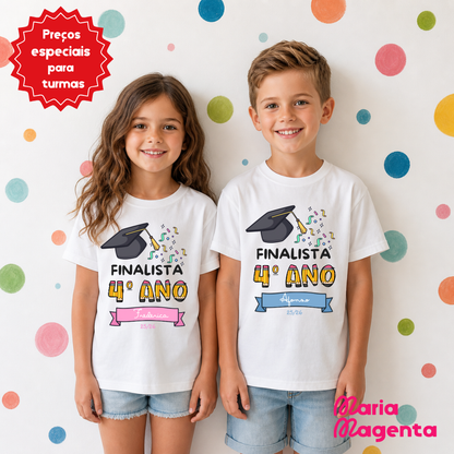 T-SHIRT PERSONALIZADA | FINALISTAS