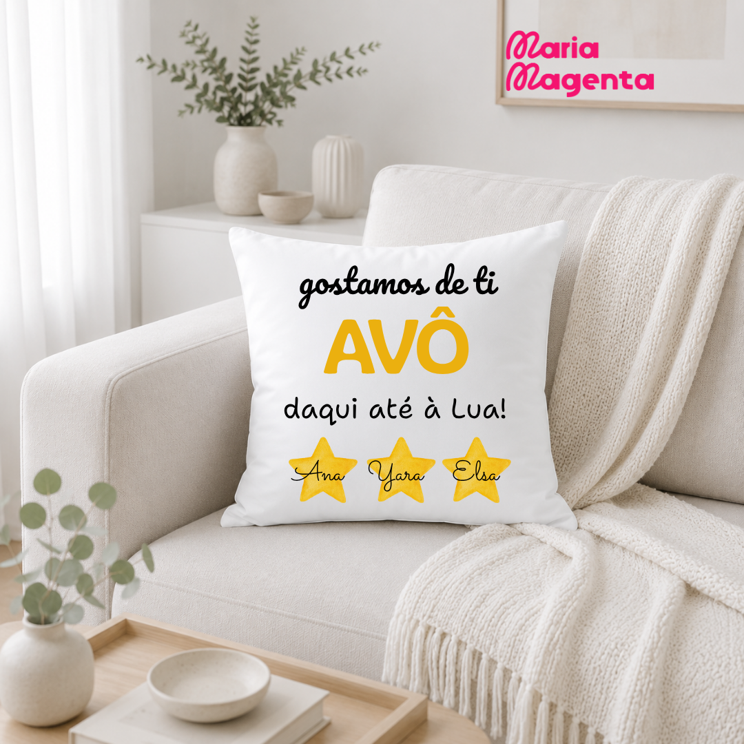ALMOFADA PERSONALIZADA | AVÓS