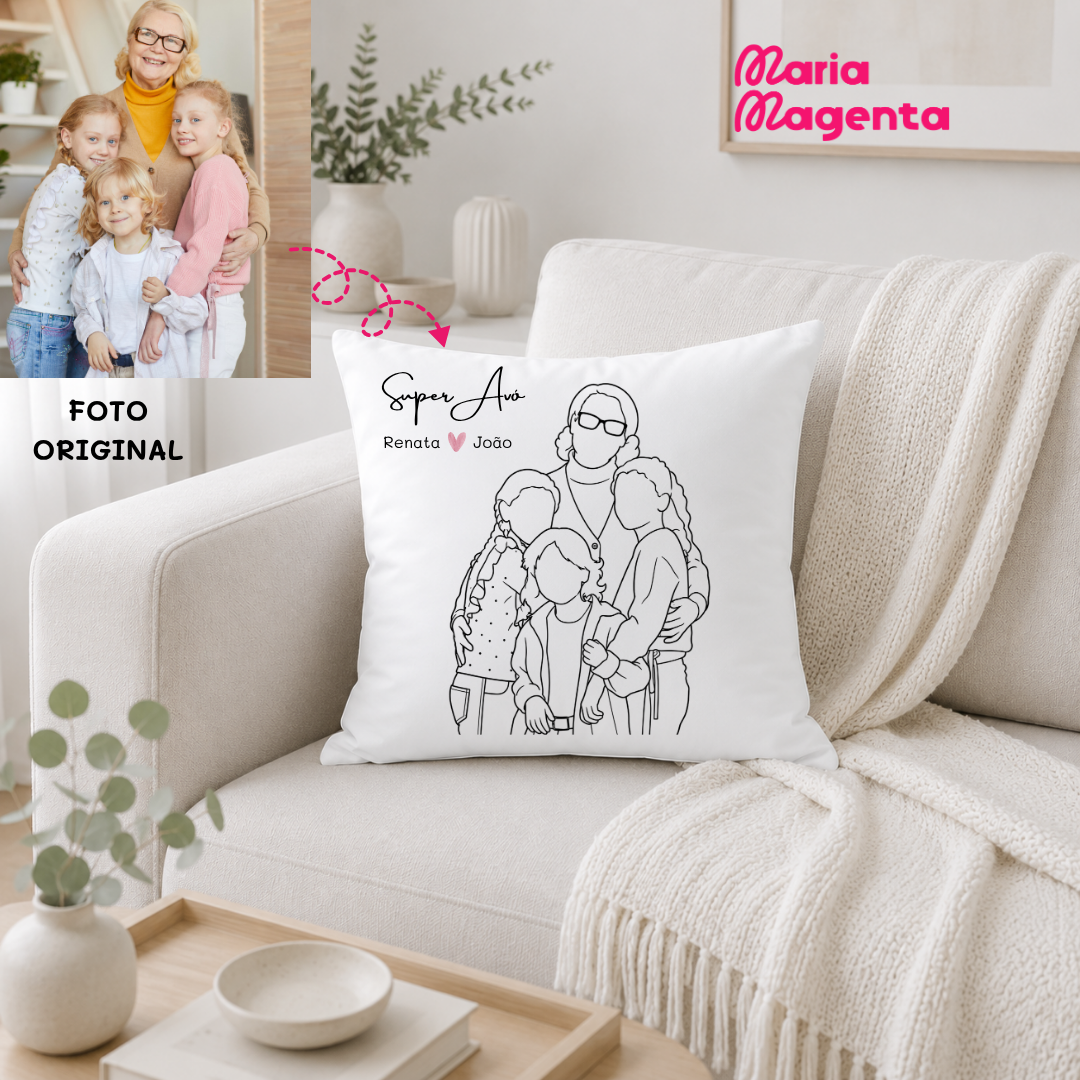 ALMOFADA PERSONALIZADA | AVÓS