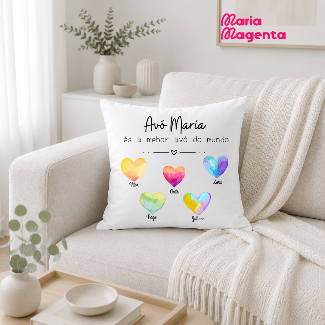 ALMOFADA PERSONALIZADA | AVÓS