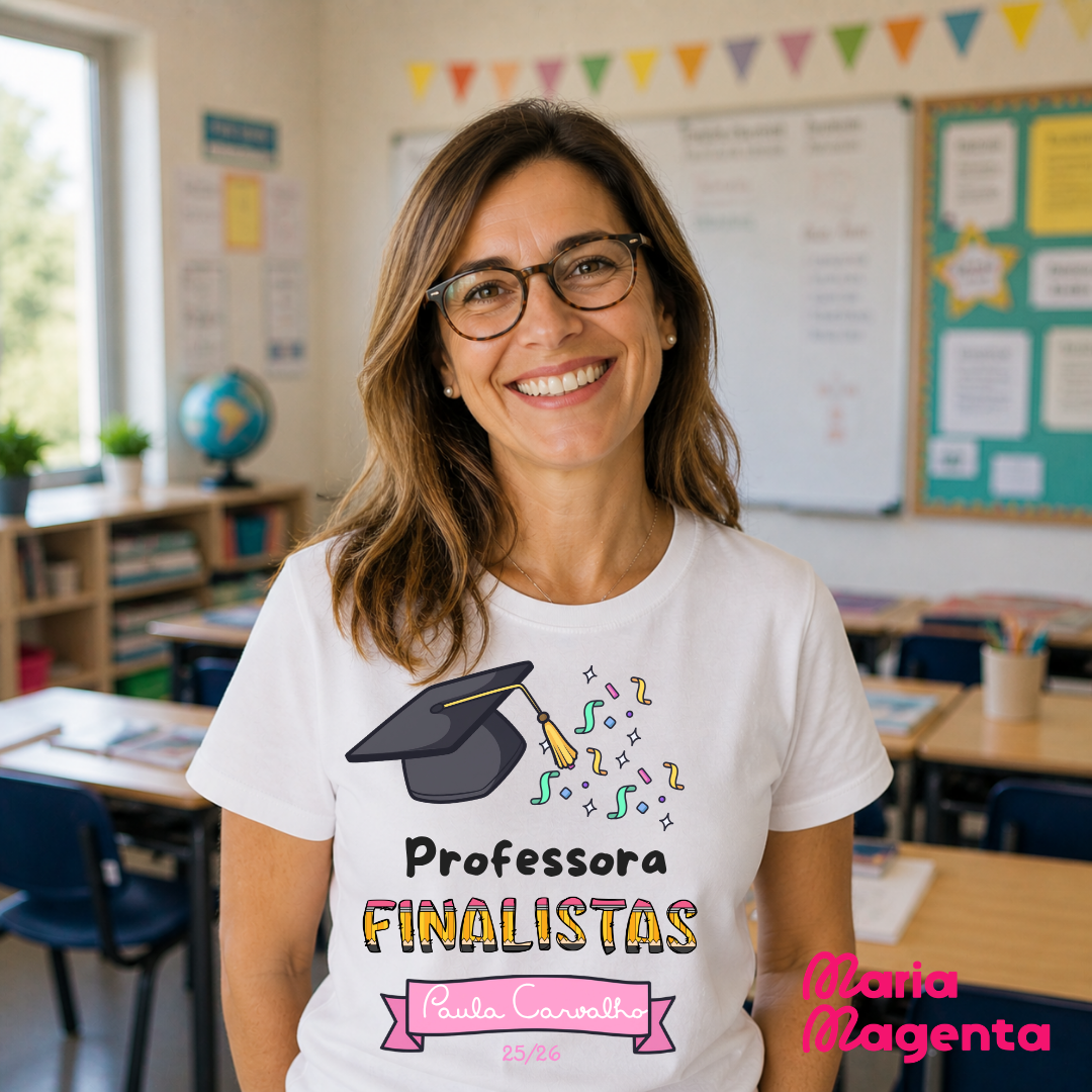 T-SHIRT PERSONALIZADA | FINALISTAS