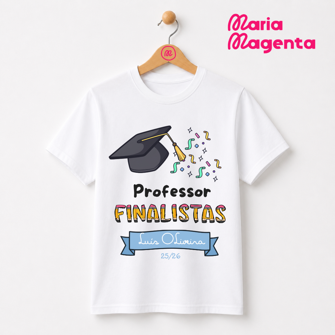 T-SHIRT PERSONALIZADA | FINALISTAS