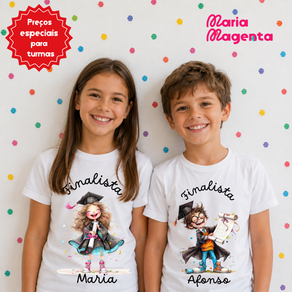 T-SHIRT PERSONALIZADA | FINALISTAS