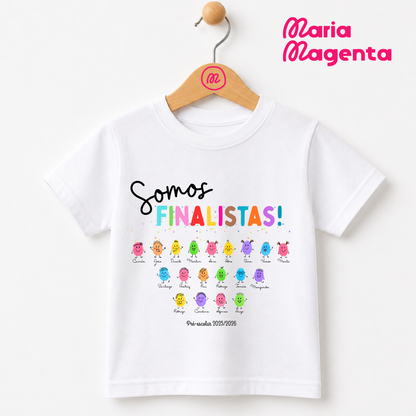 T-SHIRT PERSONALIZADA | FINALISTAS