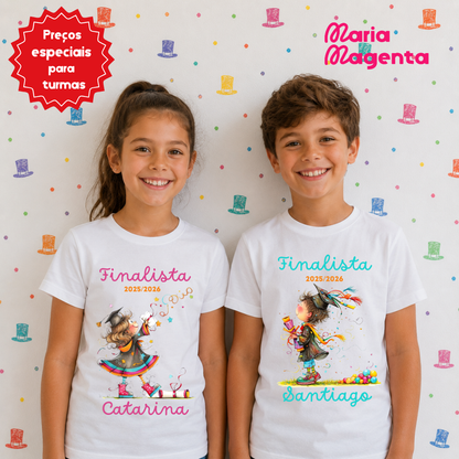 T-SHIRT PERSONALIZADA | FINALISTAS