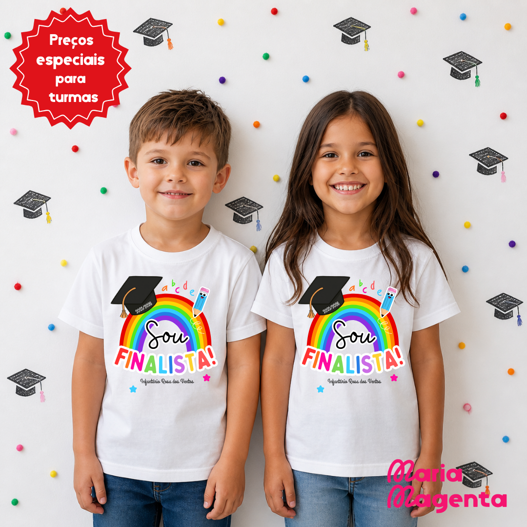 T-SHIRT PERSONALIZADA | FINALISTAS