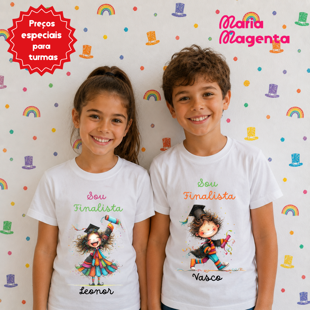 T-SHIRT PERSONALIZADA | FINALISTAS