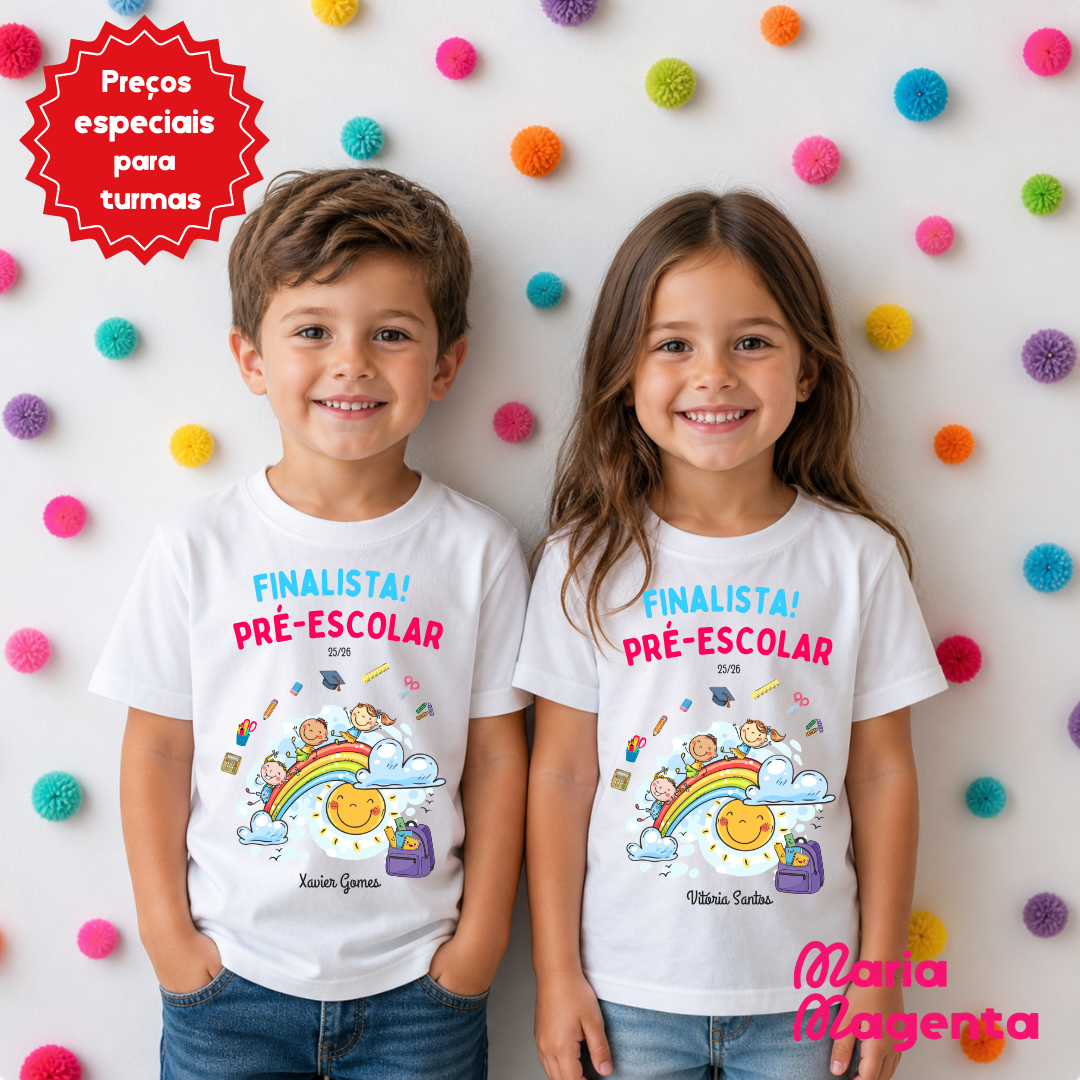 T-SHIRT PERSONALIZADA | FINALISTAS