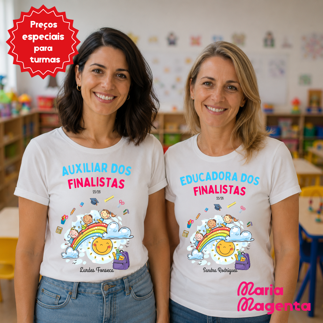 T-SHIRT PERSONALIZADA | FINALISTAS