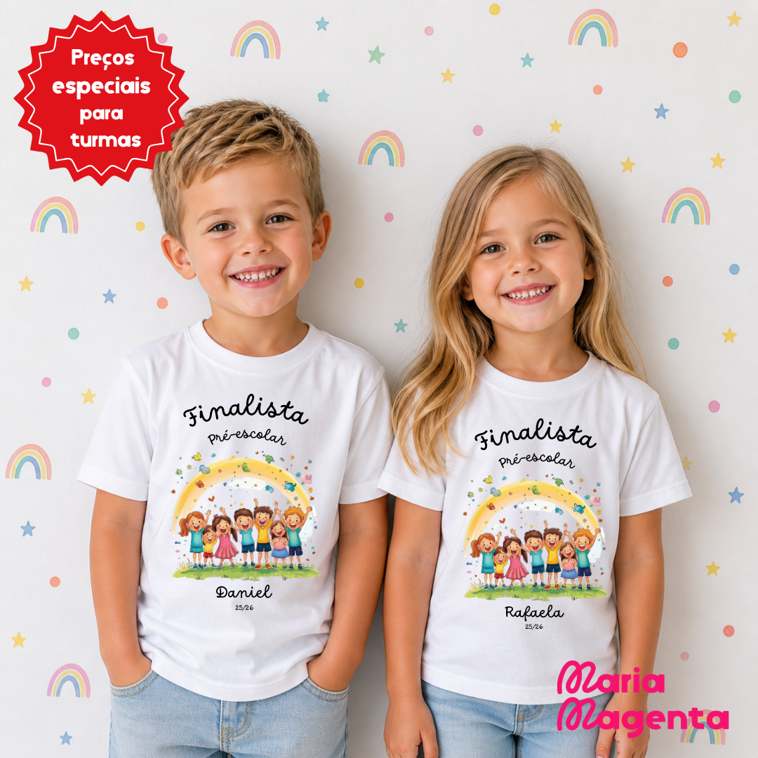 T-SHIRT PERSONALIZADA | FINALISTAS