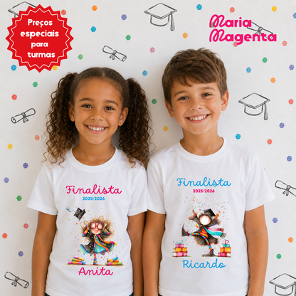 T-SHIRT PERSONALIZADA | FINALISTAS
