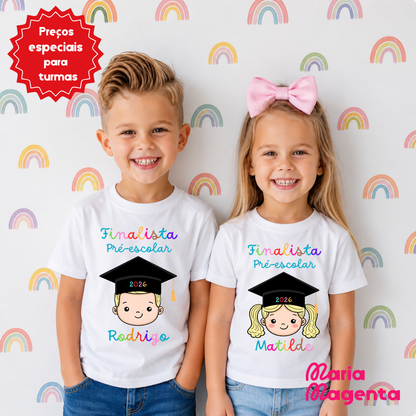 T-SHIRT PERSONALIZADA | FINALISTAS