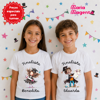 T-SHIRT PERSONALIZADA | FINALISTAS