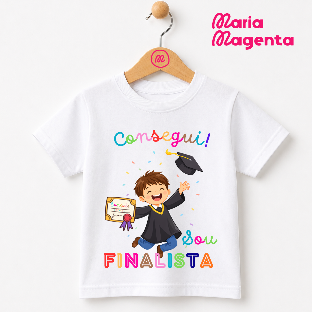 T-SHIRT PERSONALIZADA | FINALISTAS