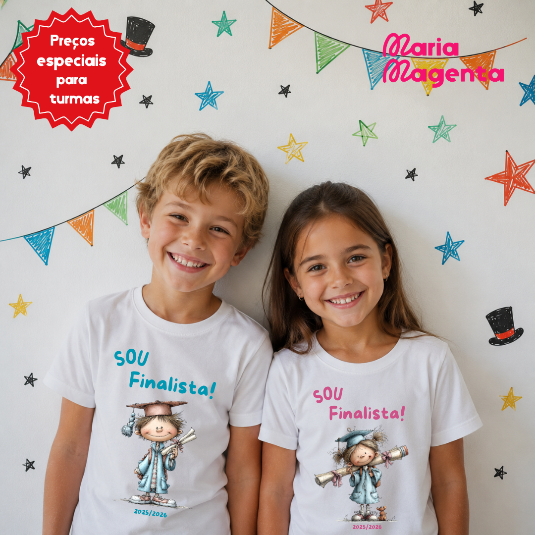 T-SHIRT PERSONALIZADA | FINALISTAS