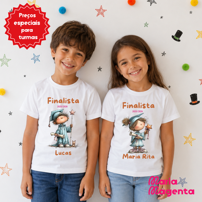 T-SHIRT PERSONALIZADA | FINALISTAS
