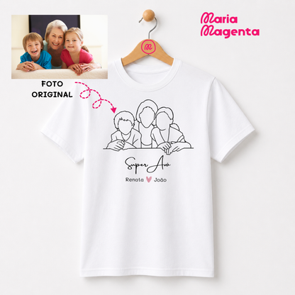 CAMISOLA PERSONALIZADA | DESENHO FOTO