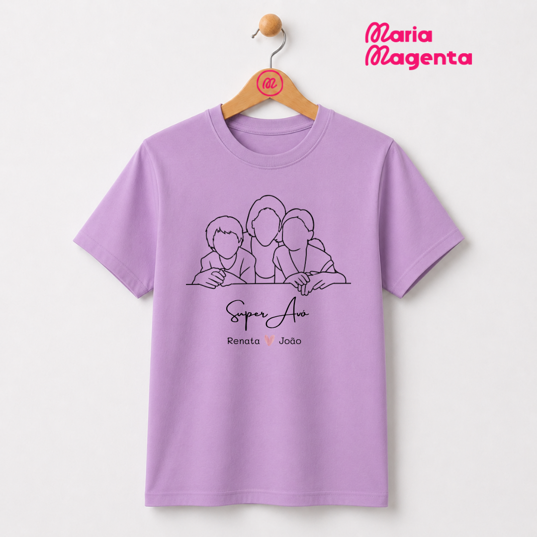 CAMISOLA PERSONALIZADA | DESENHO FOTO