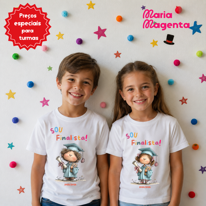 T-SHIRT PERSONALIZADA | FINALISTAS