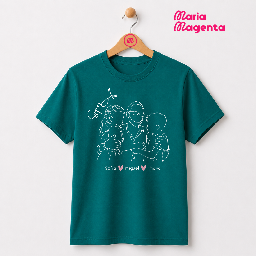 CAMISOLA PERSONALIZADA | DESENHO FOTO
