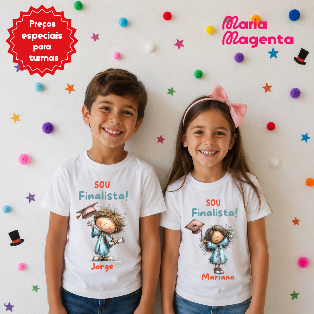 T-SHIRT PERSONALIZADA | FINALISTAS
